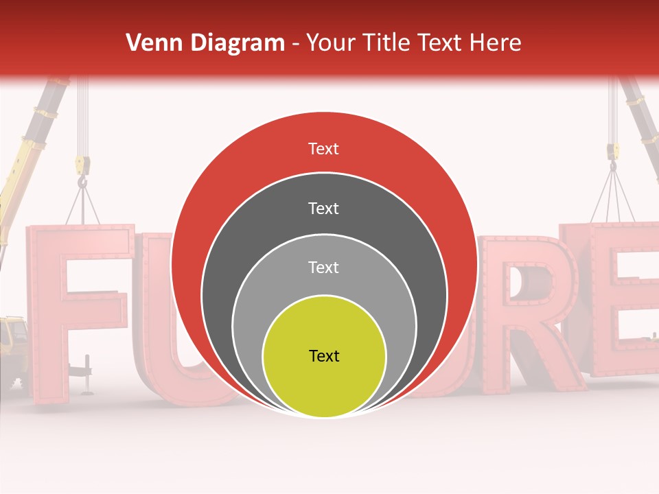 Black Bolts Industry PowerPoint Template