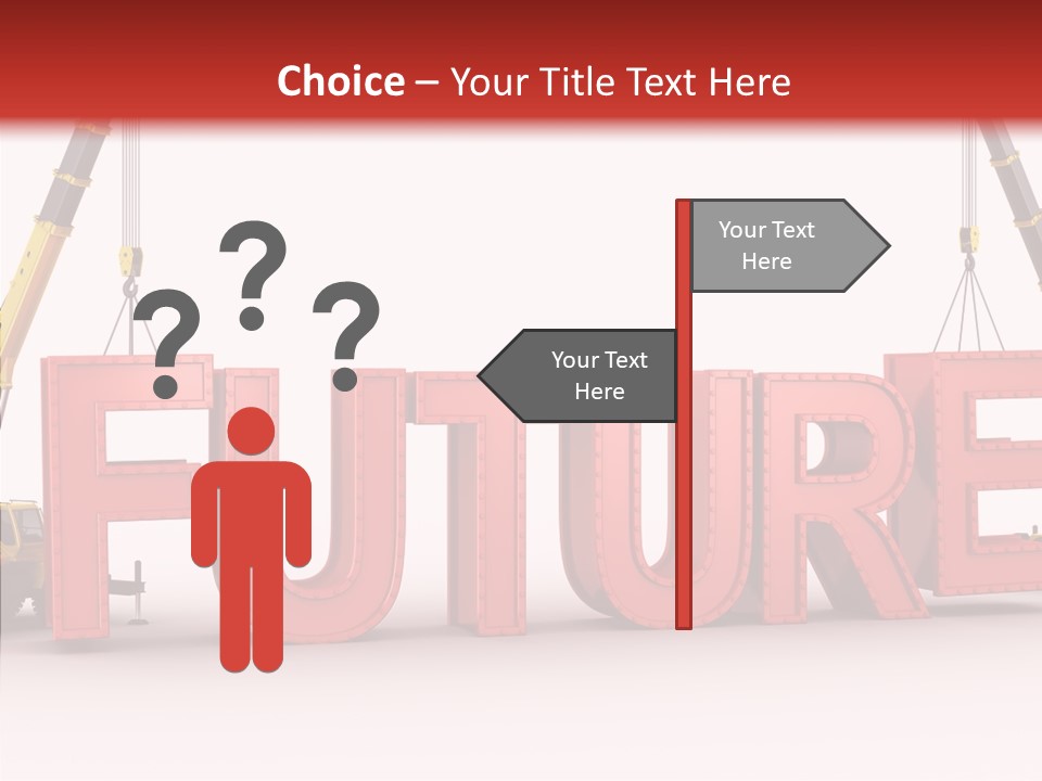 Black Bolts Industry PowerPoint Template
