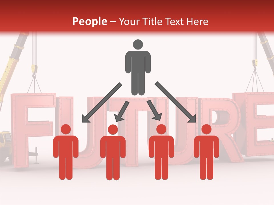 Black Bolts Industry PowerPoint Template