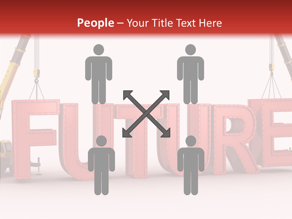 Black Bolts Industry PowerPoint Template