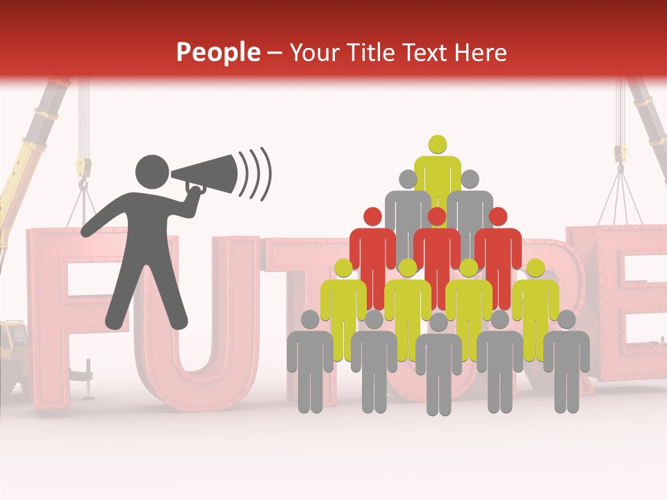 Black Bolts Industry PowerPoint Template