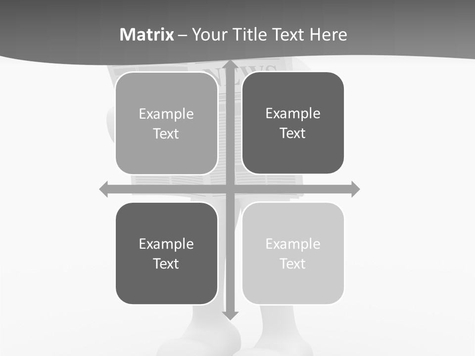 Abstract Human Page PowerPoint Template