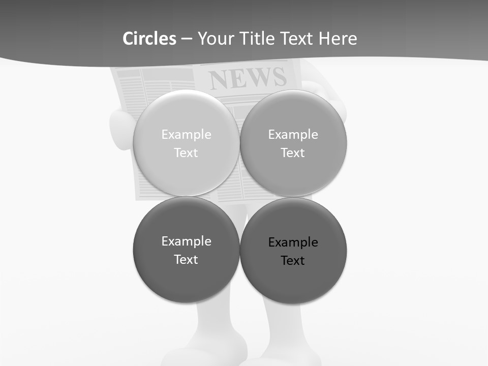 Abstract Human Page PowerPoint Template