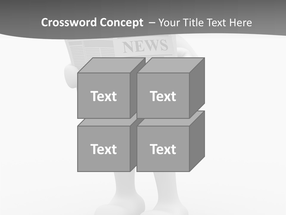 Abstract Human Page PowerPoint Template