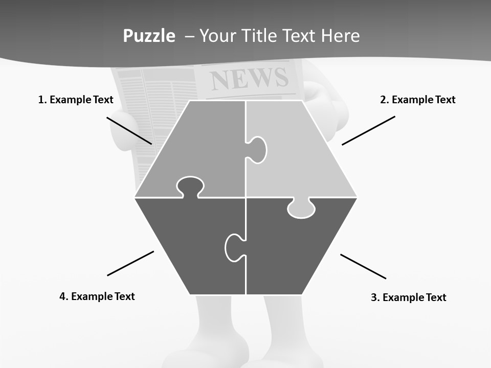 Abstract Human Page PowerPoint Template