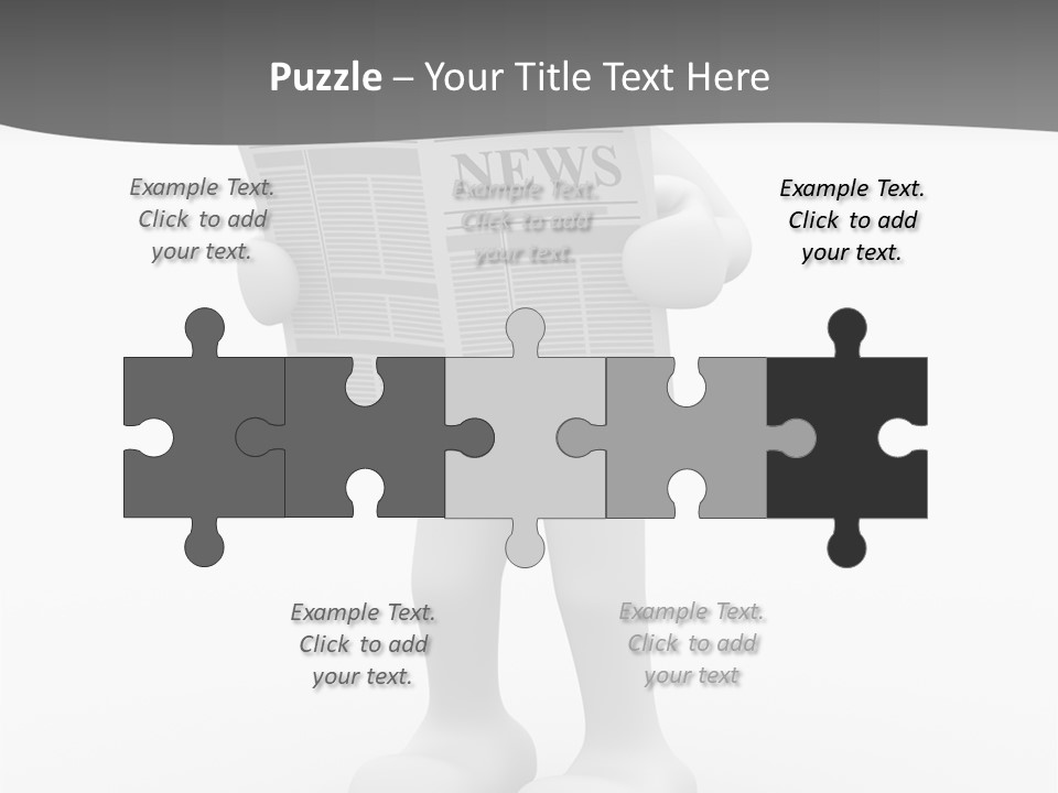 Abstract Human Page PowerPoint Template