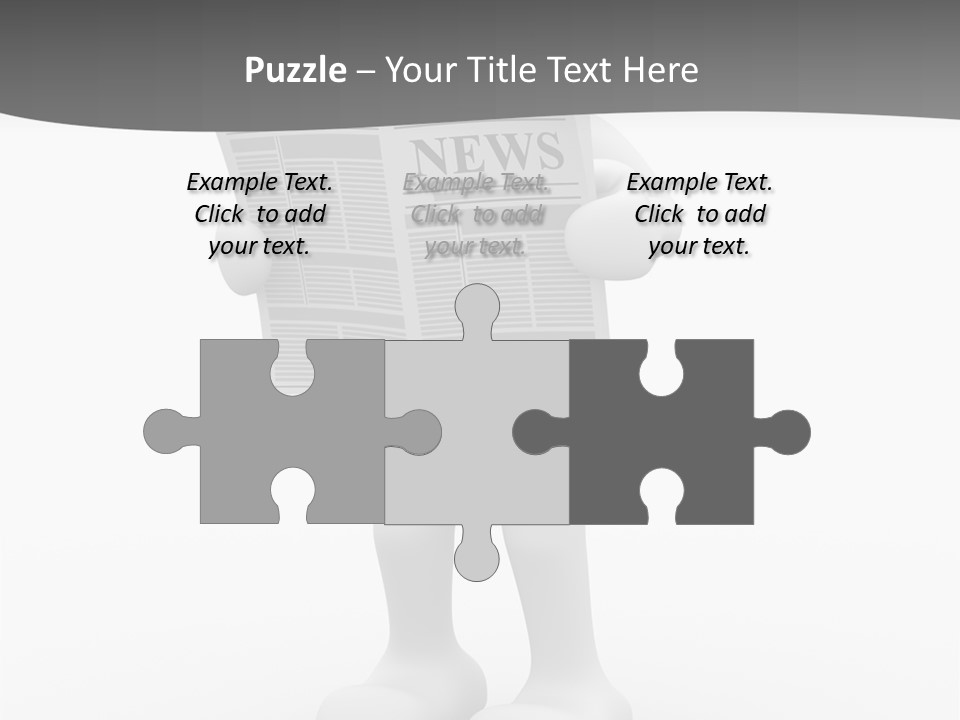 Abstract Human Page PowerPoint Template