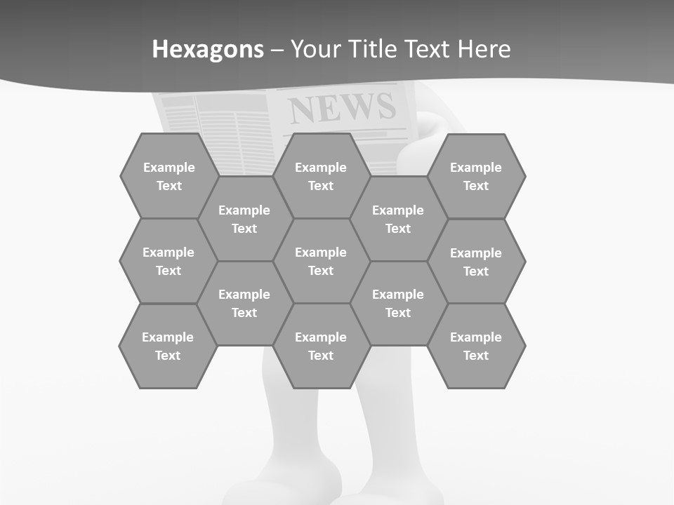 Abstract Human Page PowerPoint Template