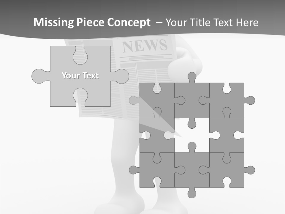 Abstract Human Page PowerPoint Template