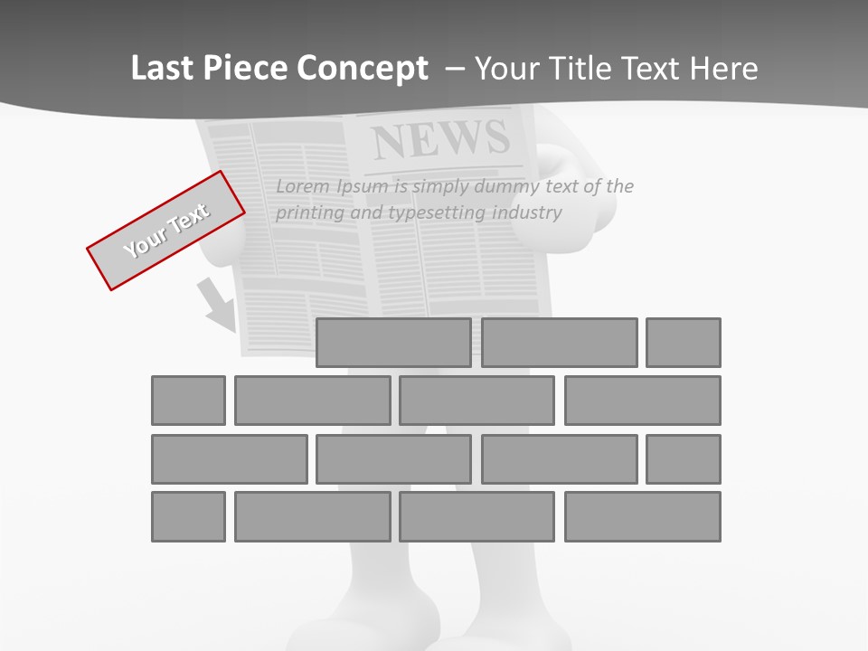 Abstract Human Page PowerPoint Template