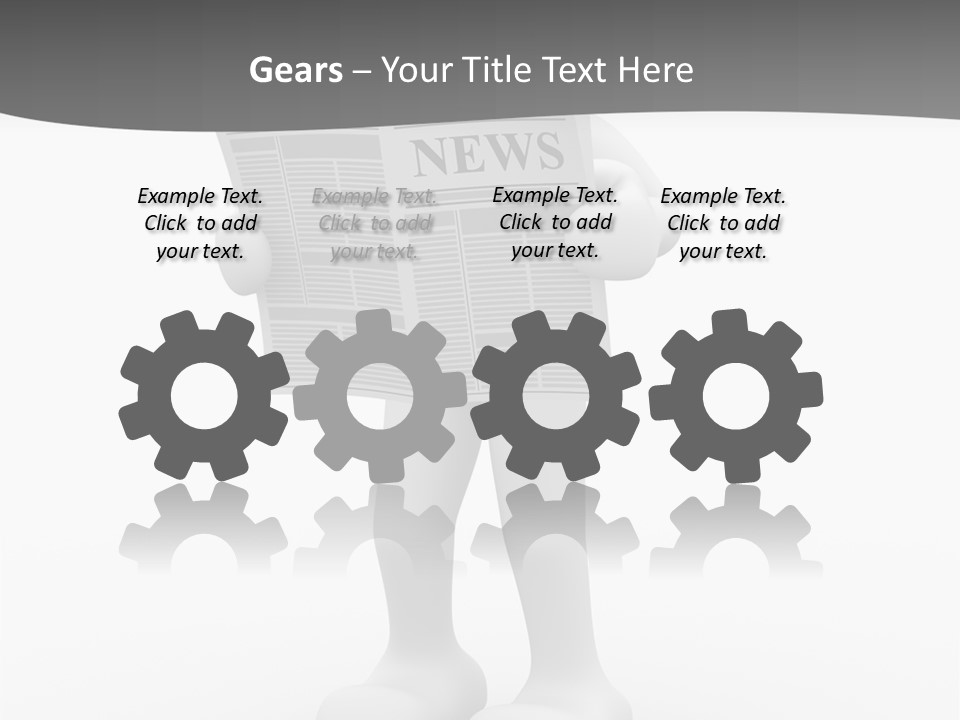 Abstract Human Page PowerPoint Template