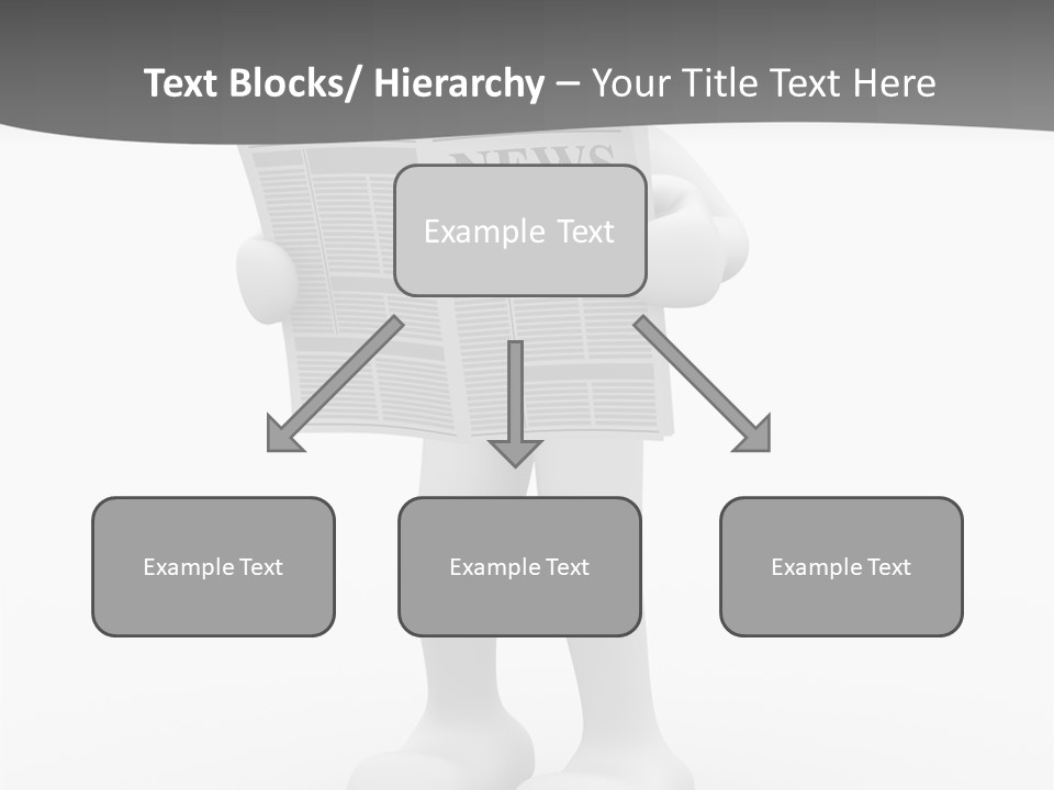 Abstract Human Page PowerPoint Template