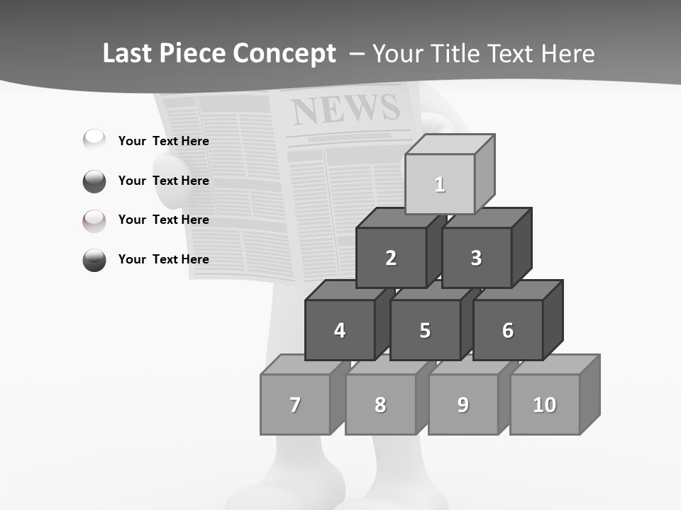 Abstract Human Page PowerPoint Template