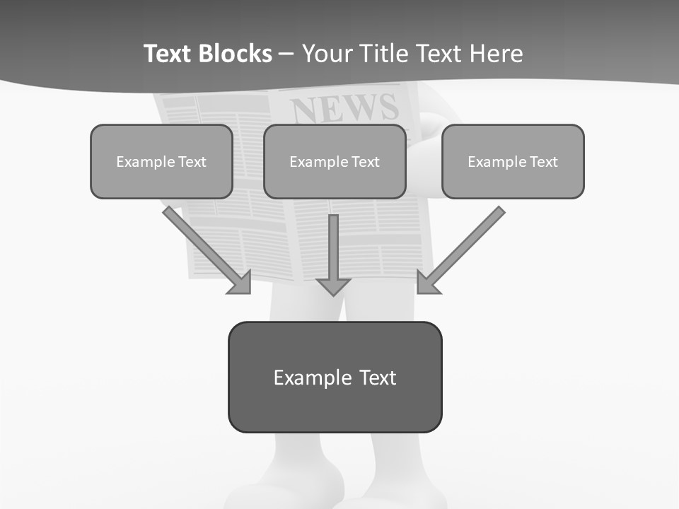 Abstract Human Page PowerPoint Template