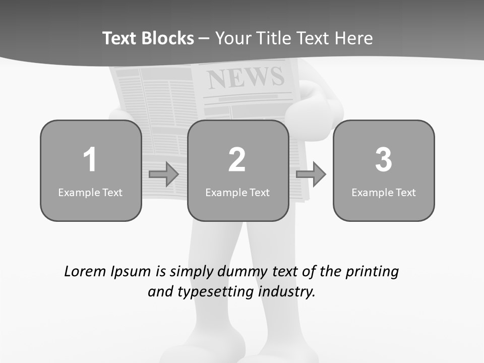 Abstract Human Page PowerPoint Template