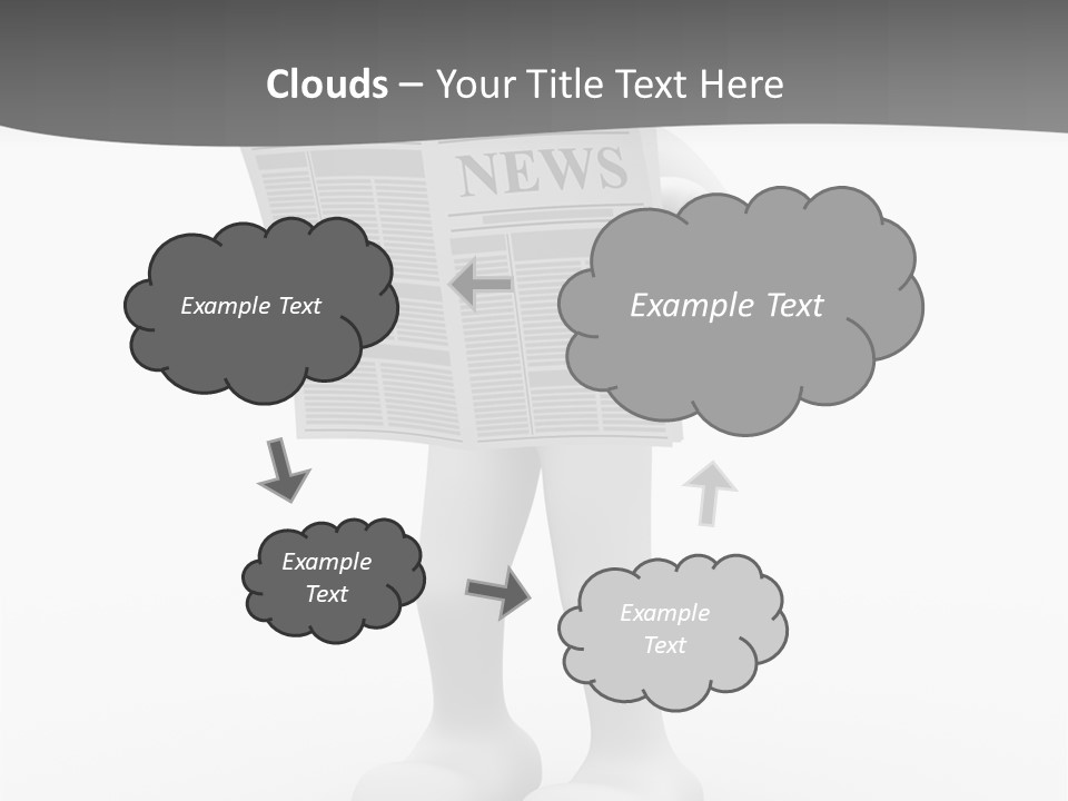 Abstract Human Page PowerPoint Template