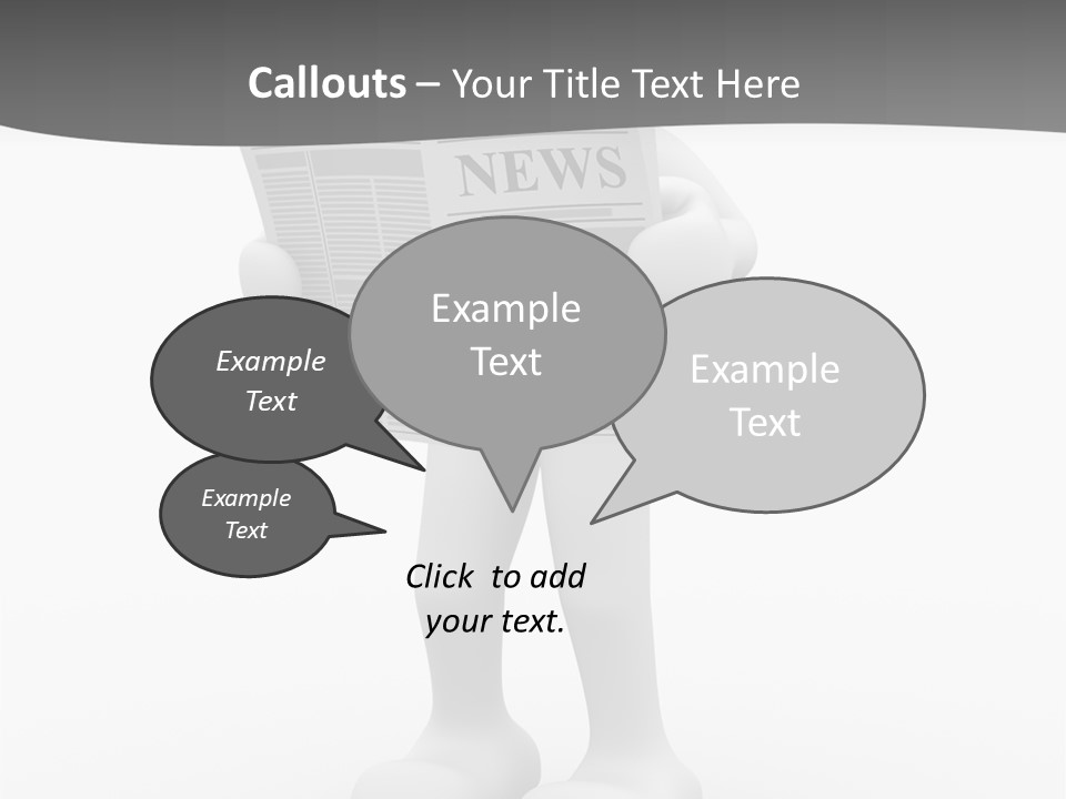 Abstract Human Page PowerPoint Template