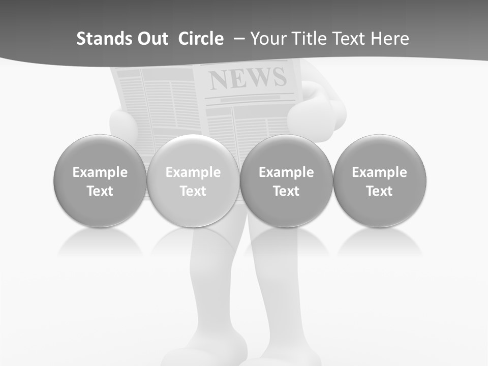 Abstract Human Page PowerPoint Template