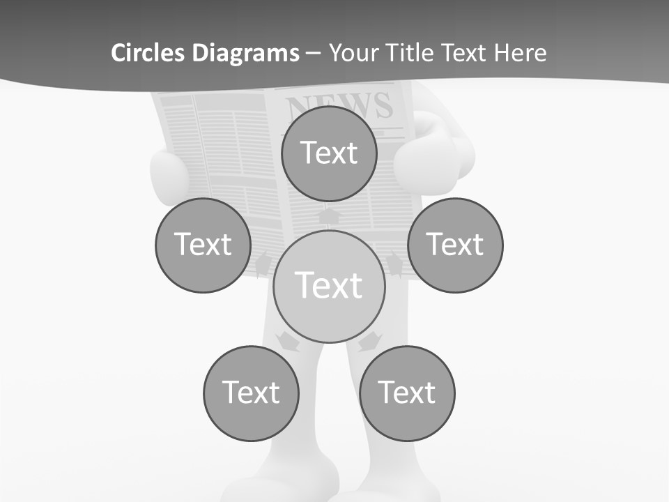 Abstract Human Page PowerPoint Template