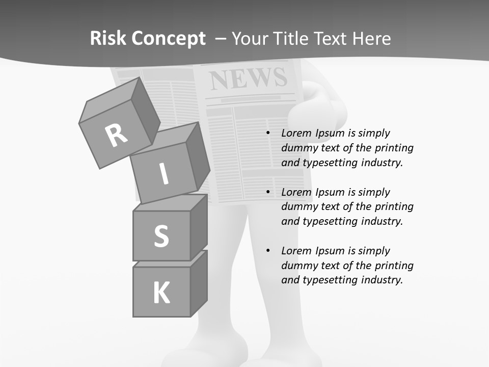 Abstract Human Page PowerPoint Template