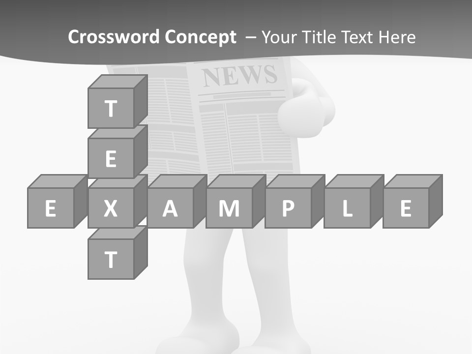 Abstract Human Page PowerPoint Template