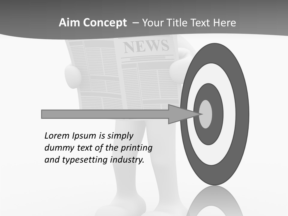 Abstract Human Page PowerPoint Template