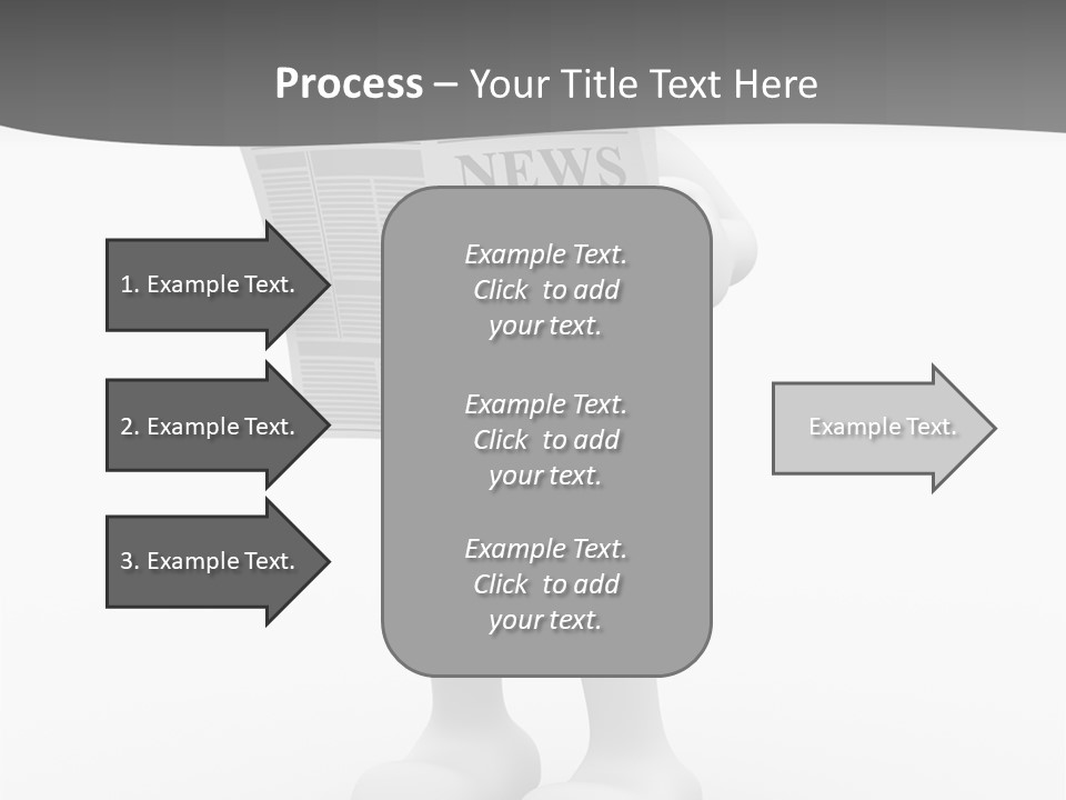 Abstract Human Page PowerPoint Template