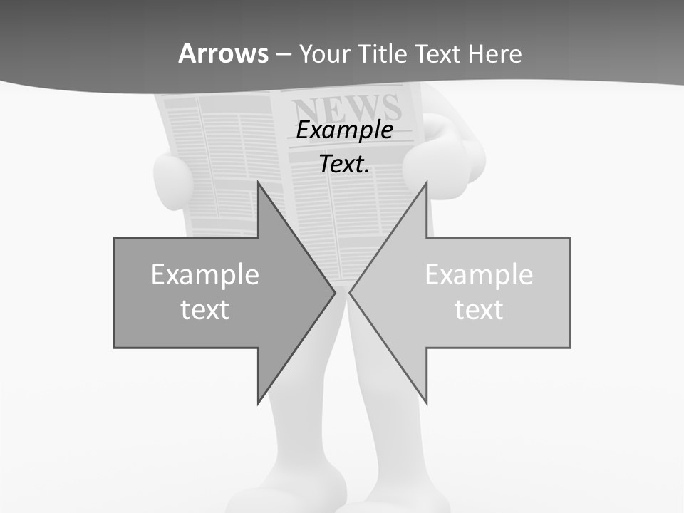 Abstract Human Page PowerPoint Template