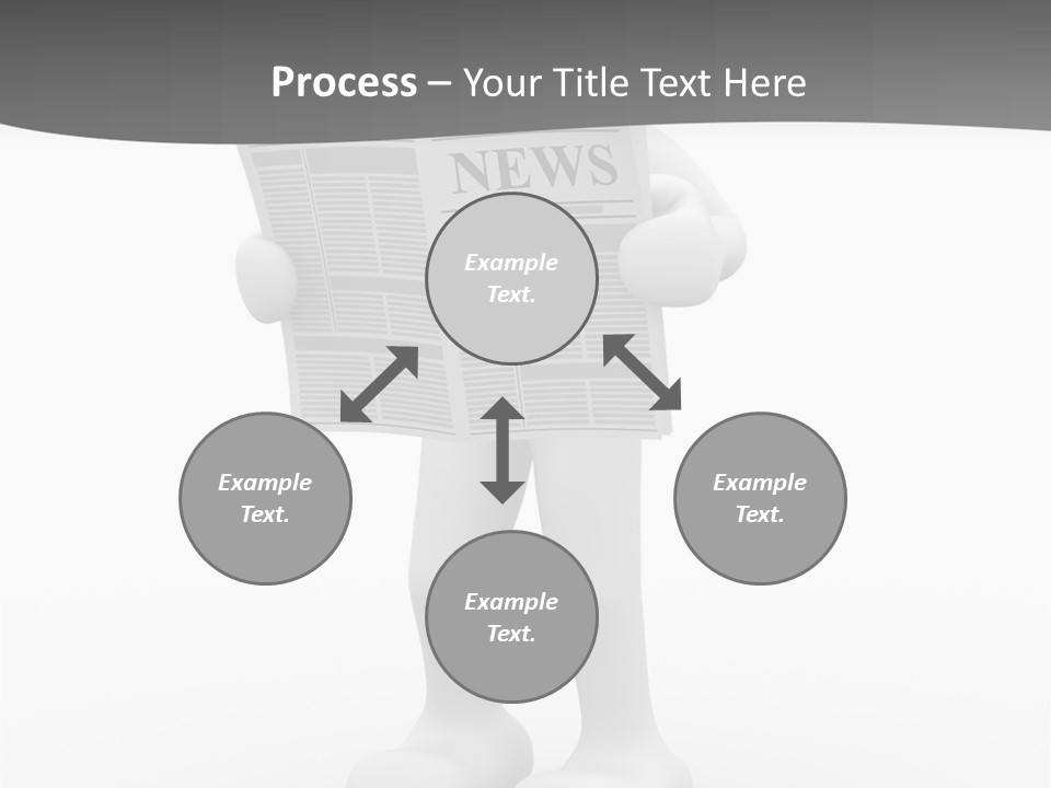 Abstract Human Page PowerPoint Template