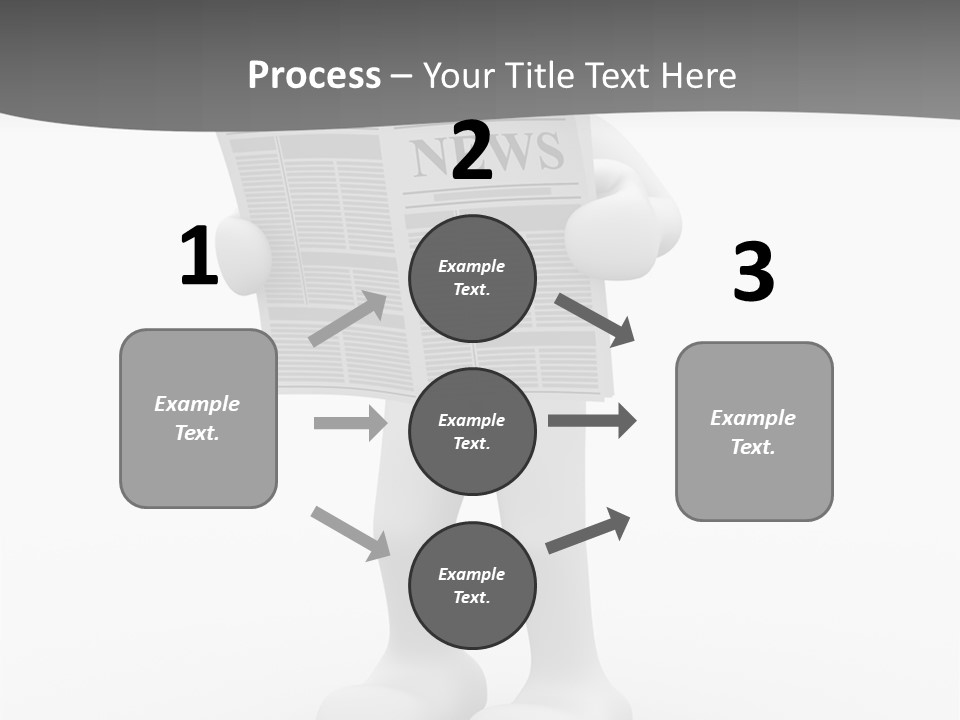 Abstract Human Page PowerPoint Template