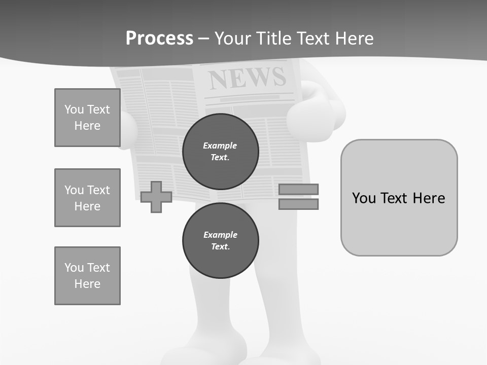 Abstract Human Page PowerPoint Template