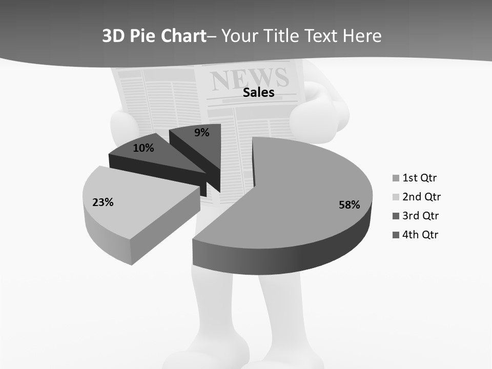 Abstract Human Page PowerPoint Template