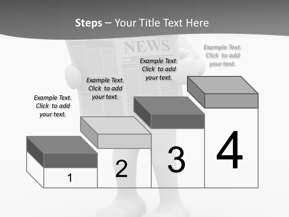 Abstract Human Page PowerPoint Template
