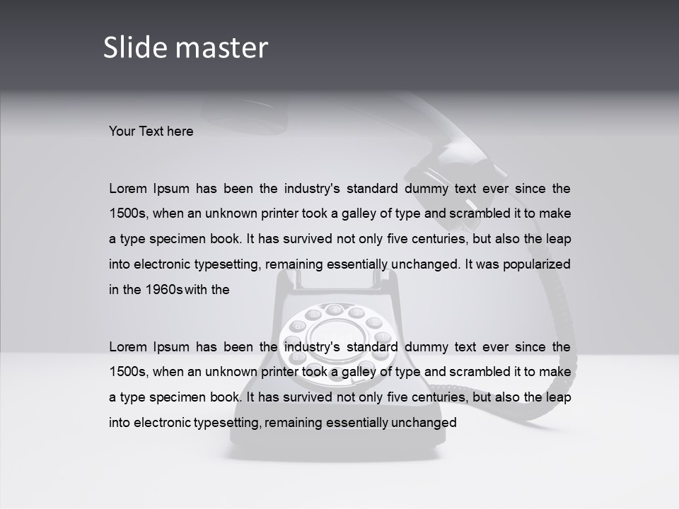 Bell Equipment Business PowerPoint Template