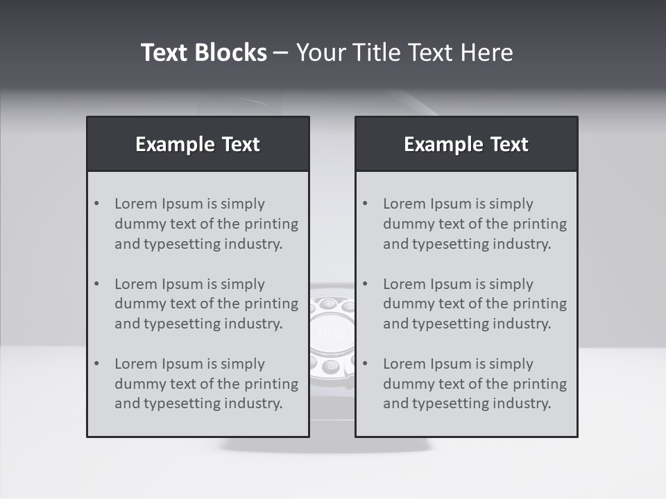 Bell Equipment Business PowerPoint Template