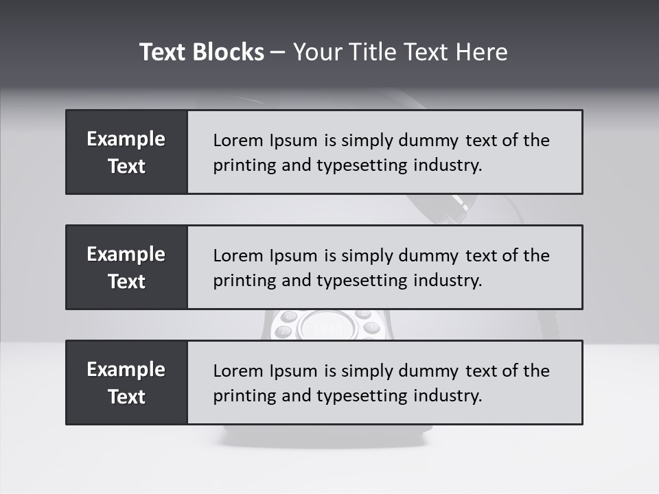 Bell Equipment Business PowerPoint Template