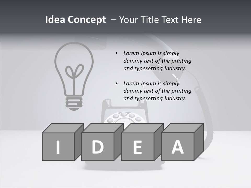 Bell Equipment Business PowerPoint Template