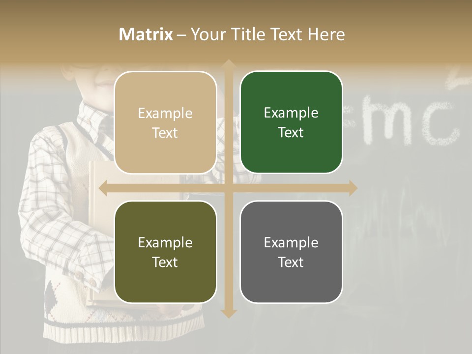 Education Glasses Student PowerPoint Template