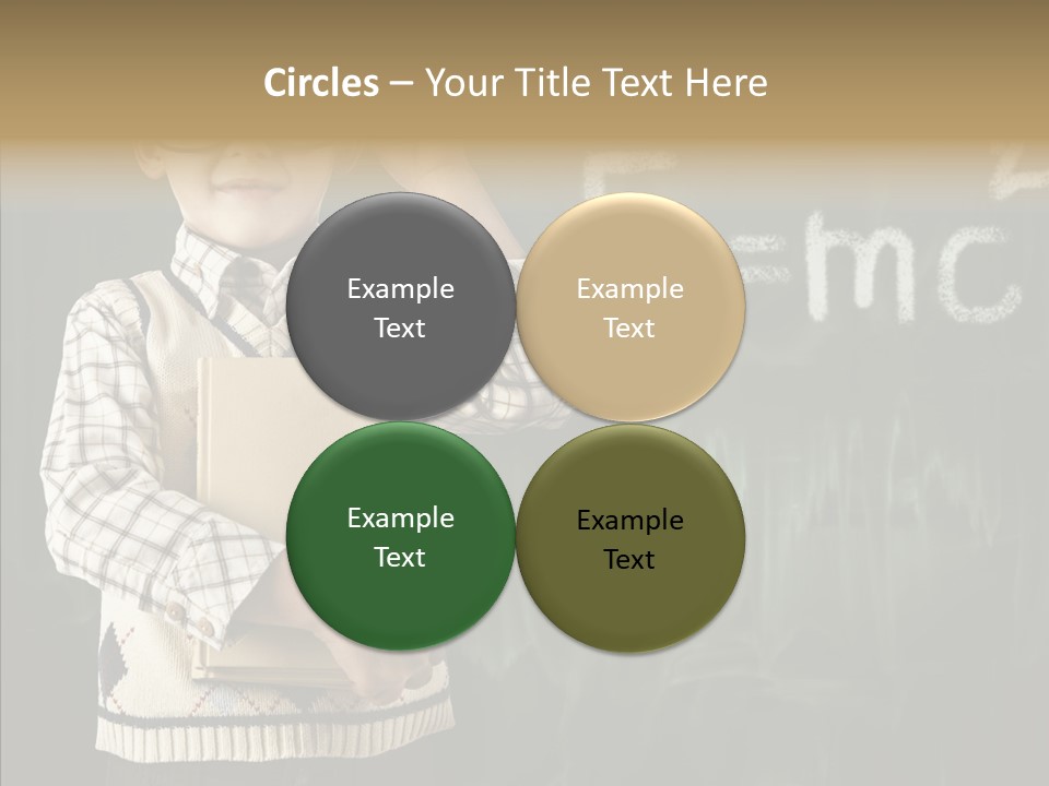 Education Glasses Student PowerPoint Template