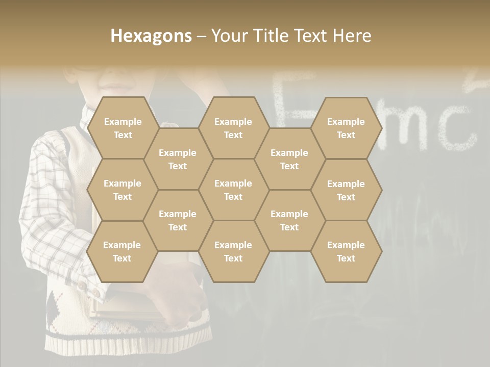 Education Glasses Student PowerPoint Template