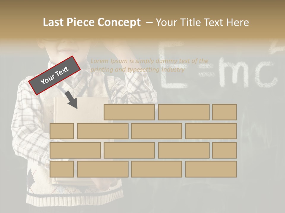 Education Glasses Student PowerPoint Template