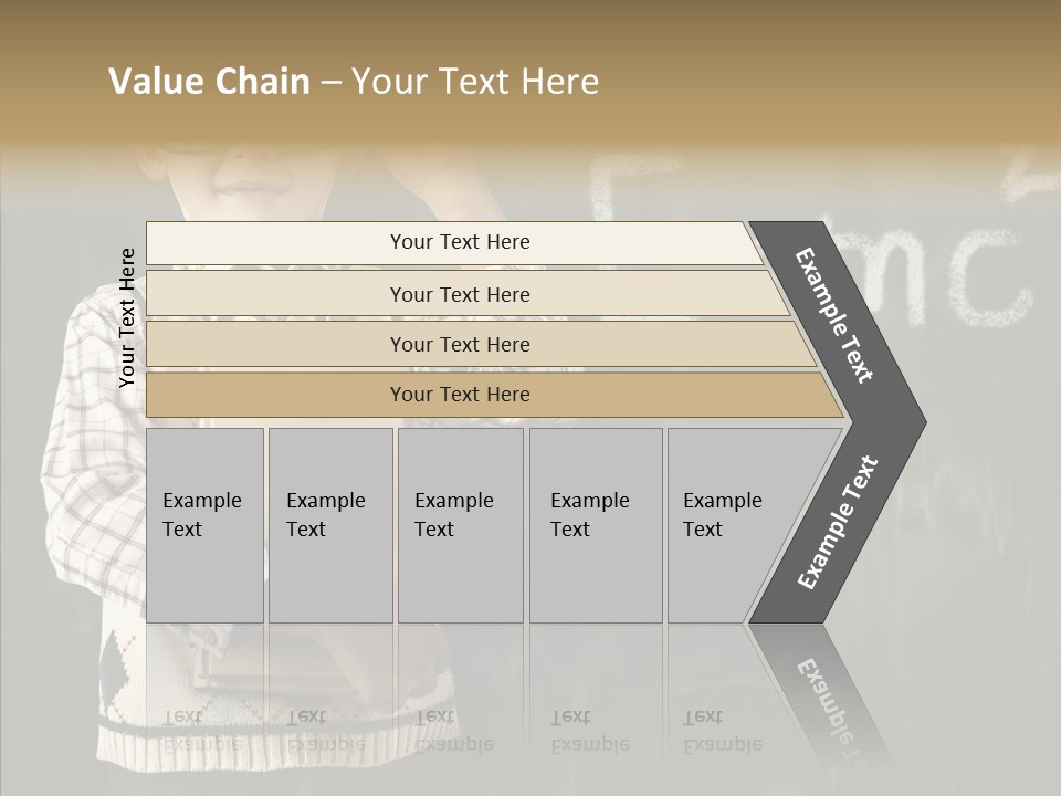 Education Glasses Student PowerPoint Template