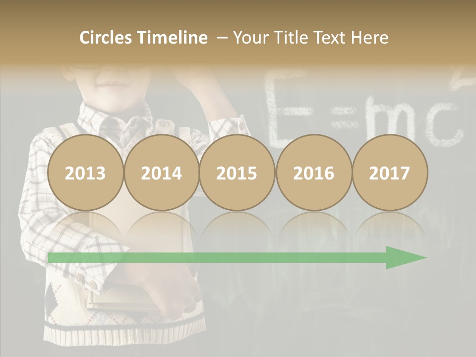 Education Glasses Student PowerPoint Template