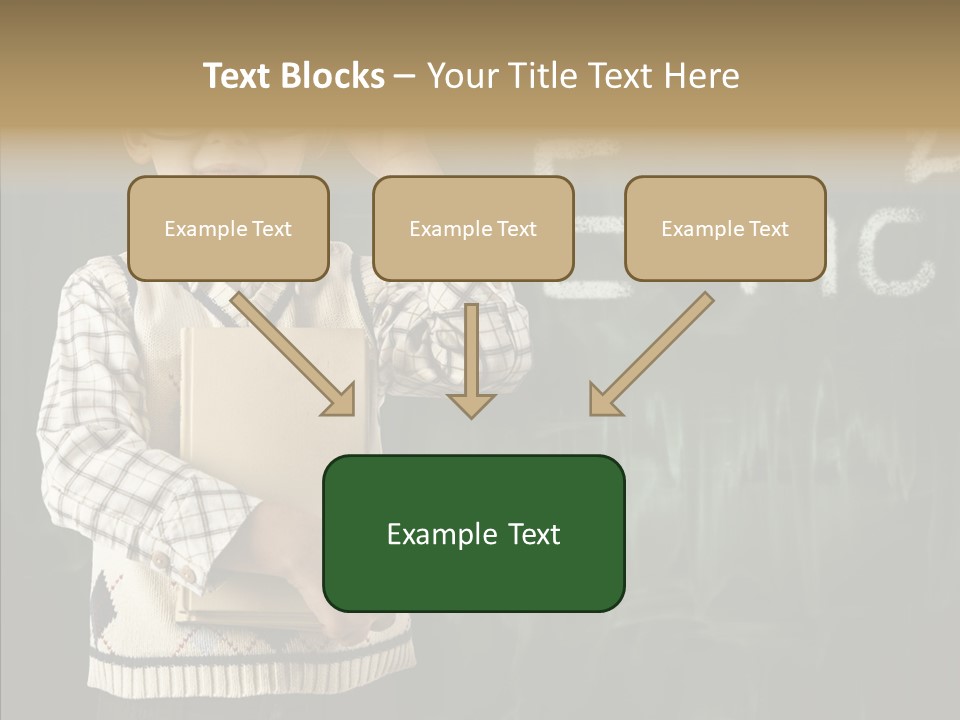 Education Glasses Student PowerPoint Template