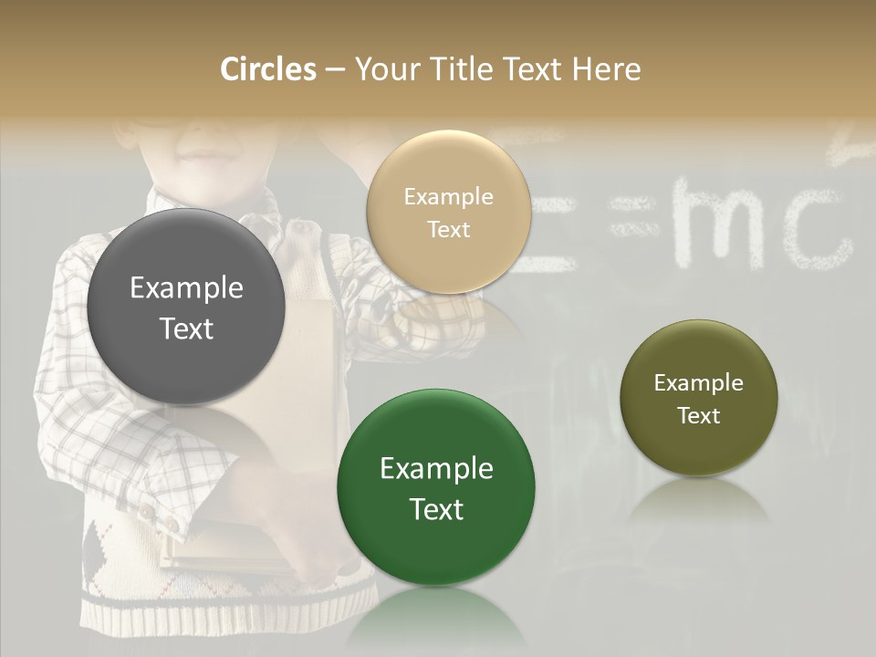 Education Glasses Student PowerPoint Template