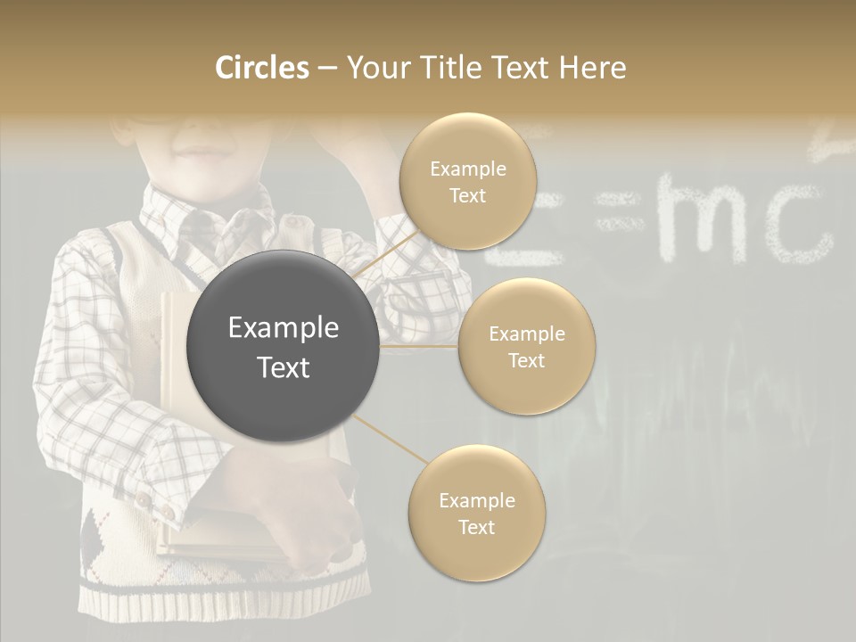 Education Glasses Student PowerPoint Template