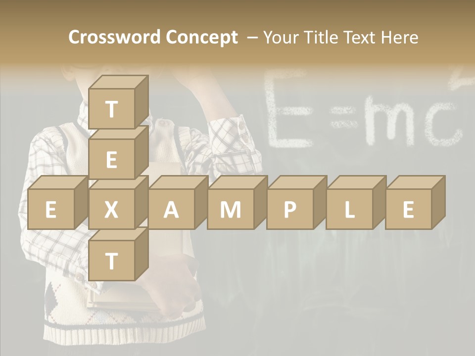 Education Glasses Student PowerPoint Template