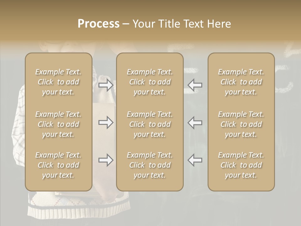 Education Glasses Student PowerPoint Template