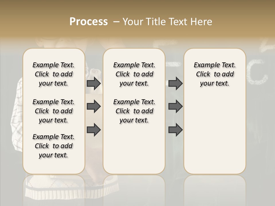 Education Glasses Student PowerPoint Template