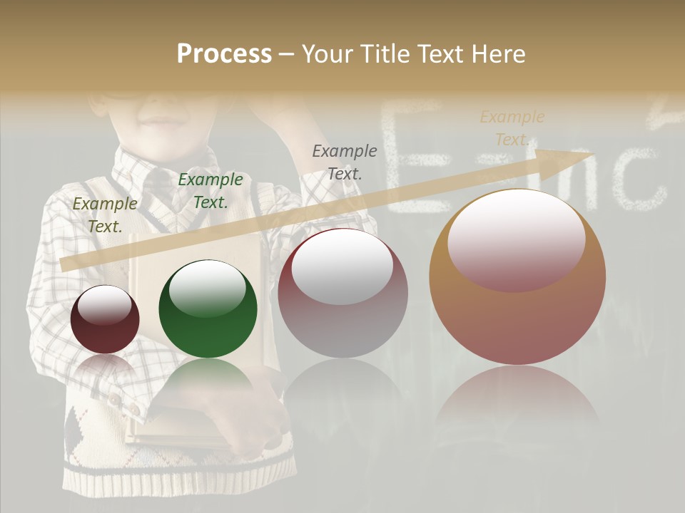 Education Glasses Student PowerPoint Template